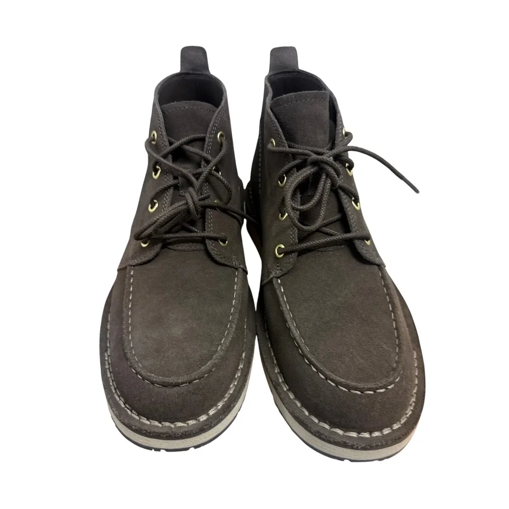 Timberland Westmore Mid Lace Chukka Boot Mens 9 Brown Suede Moc Toe TB0A5YGY901